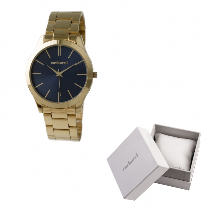 Ceas Gold Beaubourg Cacharel & Cercei Borealy Diamonds One Gold Cadou Valentines Day [5]