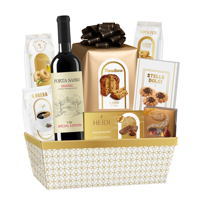 Cadou de Paște „Darul Credinței și Răsfățului” – Coș  Paste Familie & Icoana Cina cea de Taină [3]