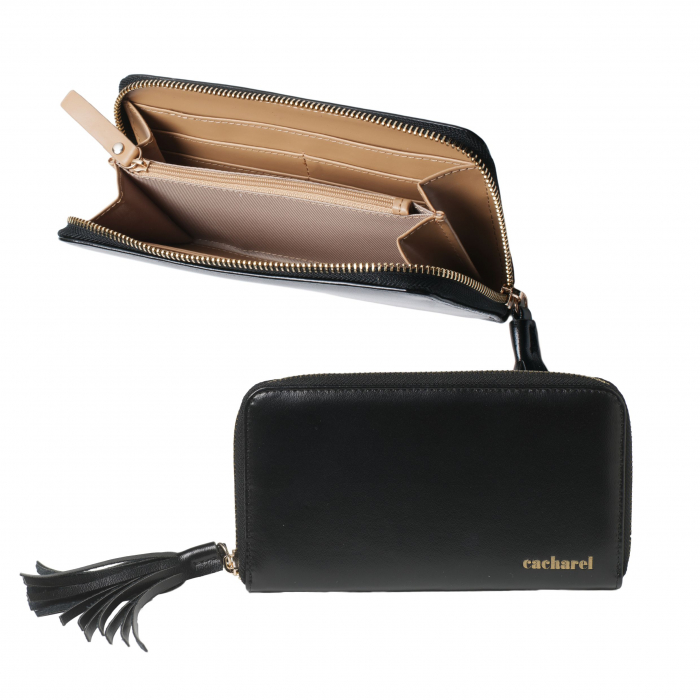 Pompadour Noir Portofel Plic Cacharel [4]