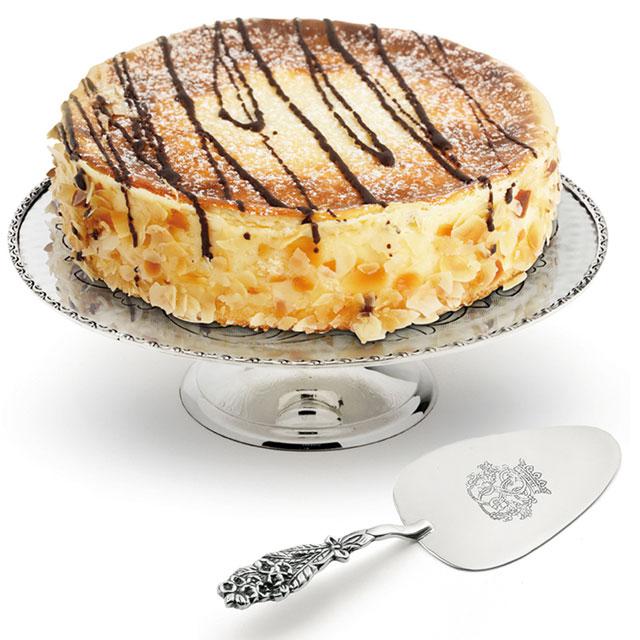 Paletă de Tort Silver, Sheffield by Chinelli - made in Italy - 13 cm [3]