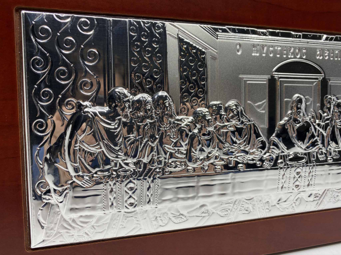 Icoana Cina cea de Taină Argint 925 [4]