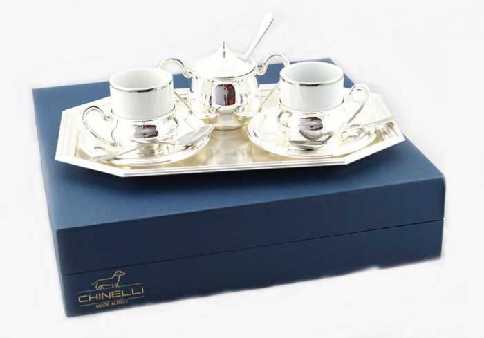 Chinelli Silver Coffee - Made in Italy - personalizabil [4]