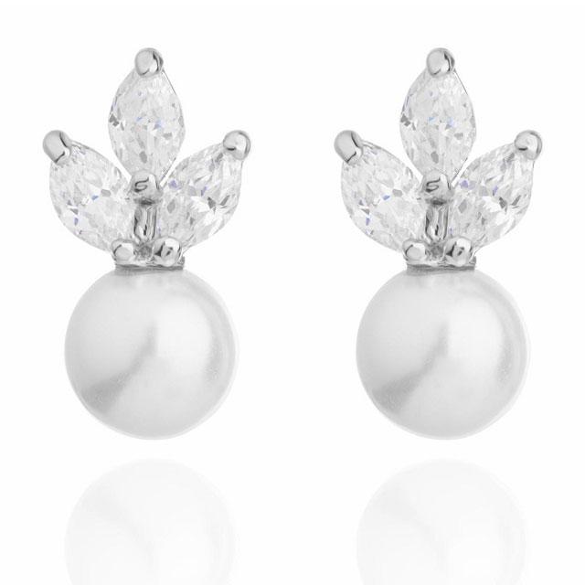 Cercei Borealy Perle White Shell [1]