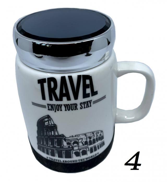 Cana ceramica Message cu capac cu inchidere ermetica [4]