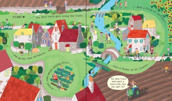 Carte Pull-back Busy Train [3]