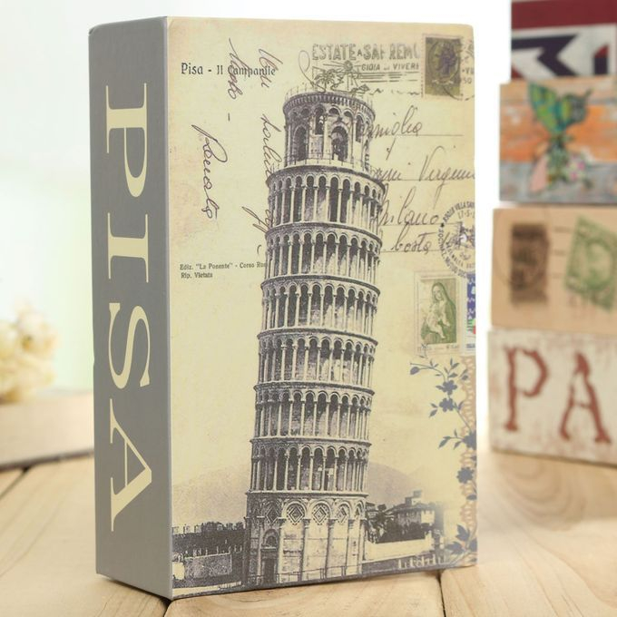 Seif in forma de carte Turnul din Pisa [2]