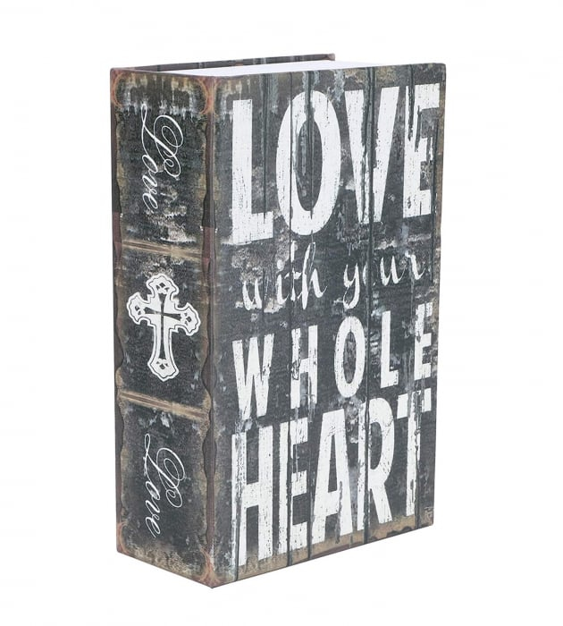 Seif in forma de Carte - Love - Medium size 18 x 12 x 5,5 cm [6]