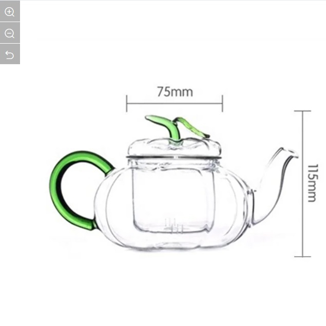 Ceainic sticla Green Leaf [5]