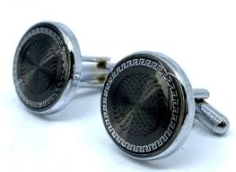 Ceas Christian Lacroix, Pix Treillis Desk Christian Lacroix si Butoni Elegant Round Silver by Borealy [3]