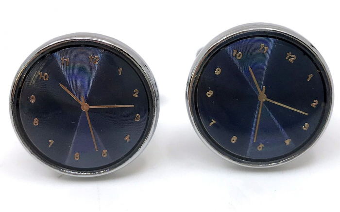 Ceas Date Element Navy Christian Lacroix si Butoni Azure Clock by Borealy Desk - Copie [3]