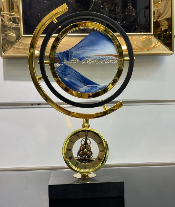 Ceas decorativ cu nisip artistic - Art Table Clock [2]