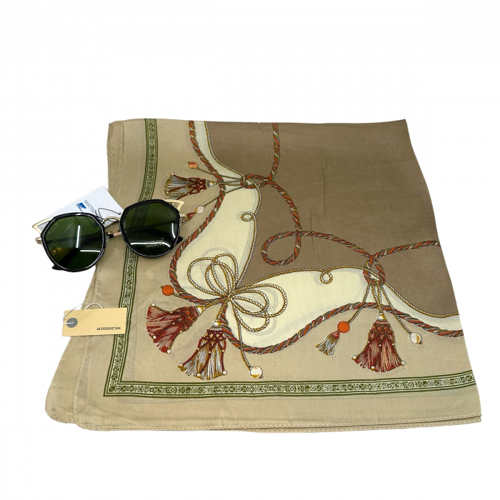 Ochelari soare Mateo Ferari Cats Eye & Esarfa Matase [2]