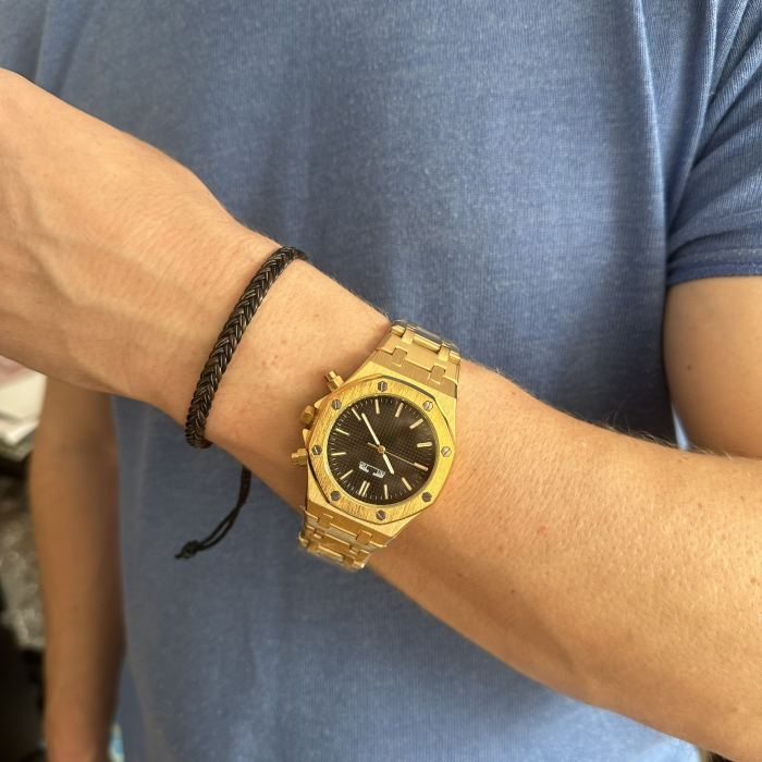 Ceas Matteo Ferari Prestige & Bratara Piele [2]