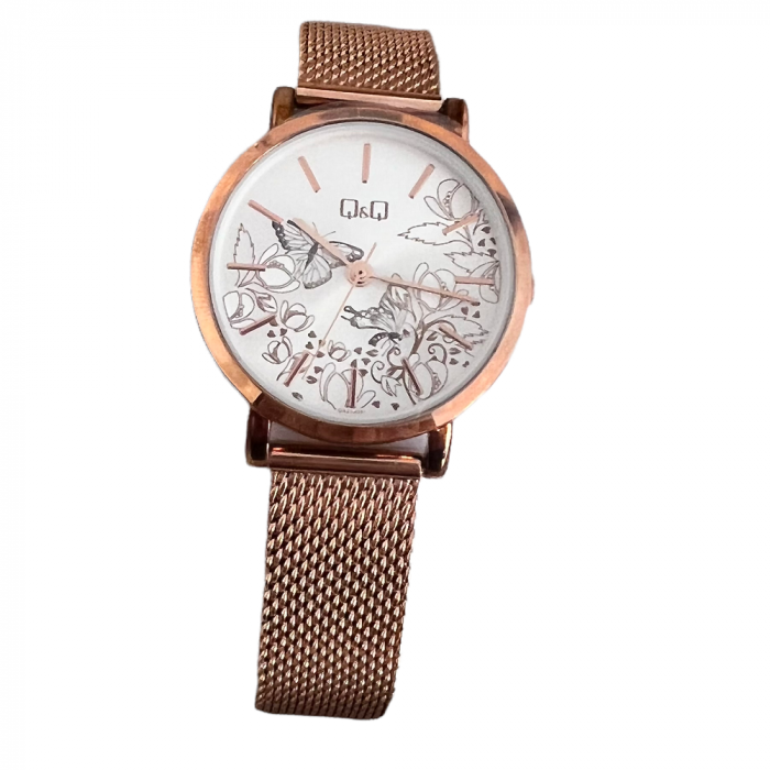 Ceas Summer Lady Q&Q si Esarfa Matase [4]