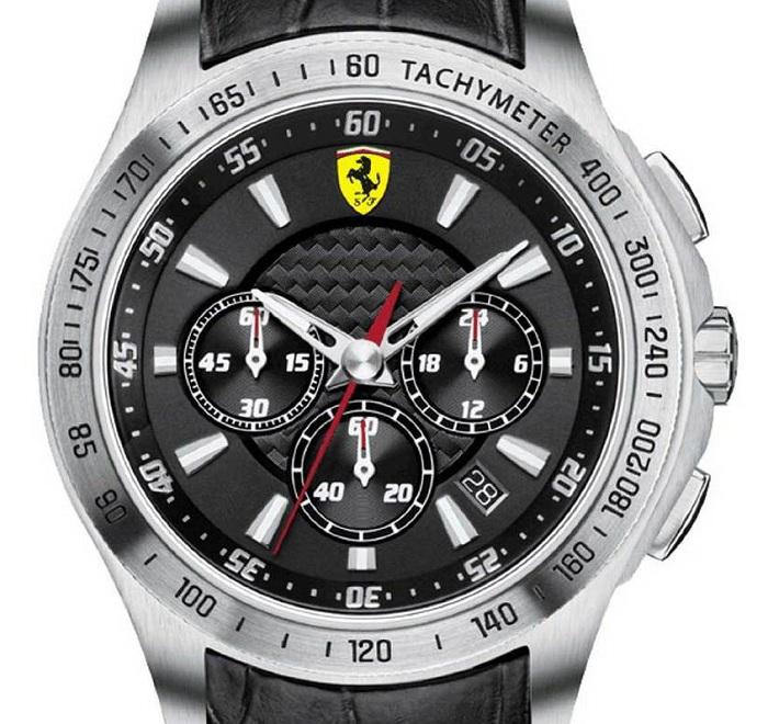 Ceas Luxury Scuderia Ferrari Black [2]