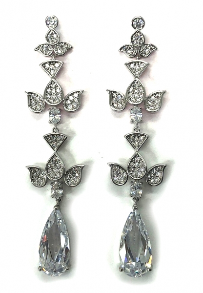 Cercei si Bratara Borealy Glam Bride [4]