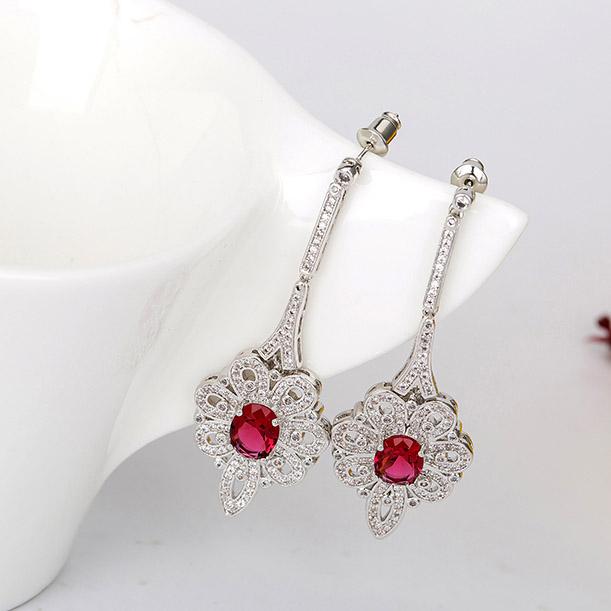 Cercei Borealy Chandelier Dhalia Red [2]