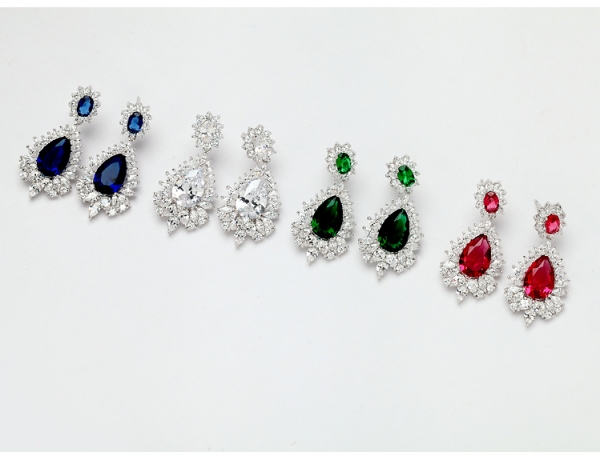 Cercei Borealy Dantelle Blue Paraiba [2]