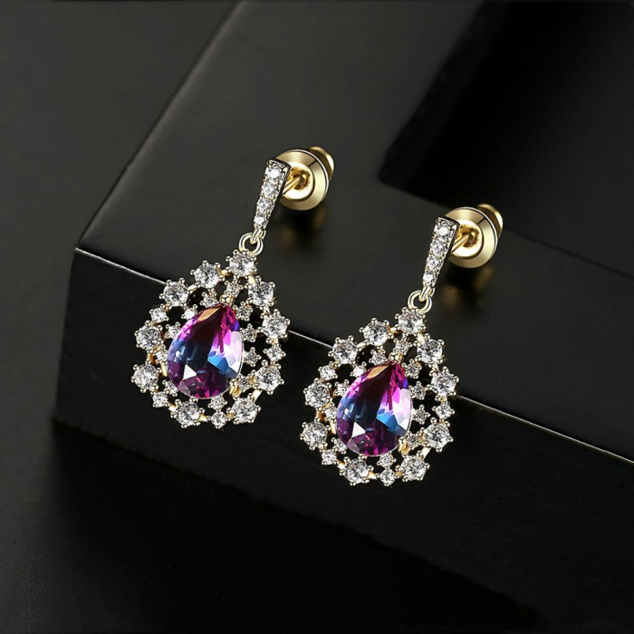 Cercei Sapphire Colours Fleur [3]