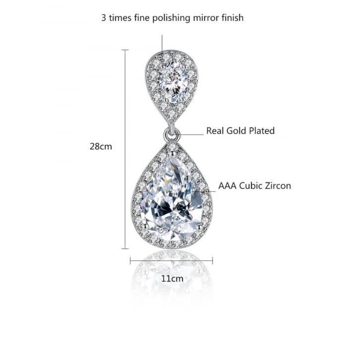 Cercei Bridal Drop Luxury by Borealy [4]