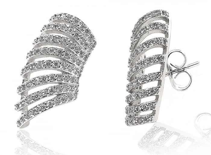 Cercei White Ear Cuff by Borealy [2]