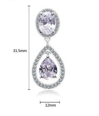 Cercei Diamond Drop Bride [3]