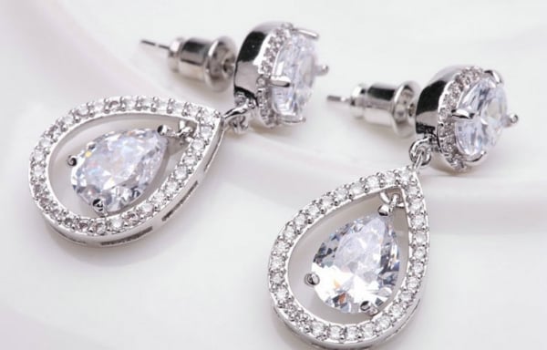 Cercei Diamond Drop Bride [2]