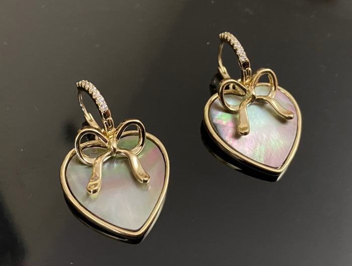 Cercei Pure Sidef by Borealy, placati cu aur [3]