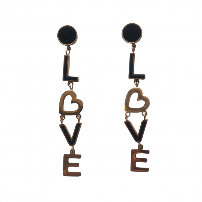 Cercei Gold LOVE [3]