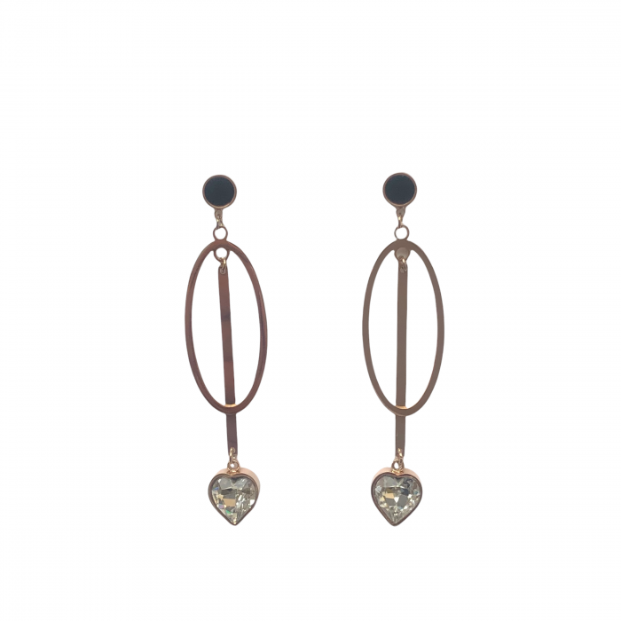 Cercei Gold Heart [2]
