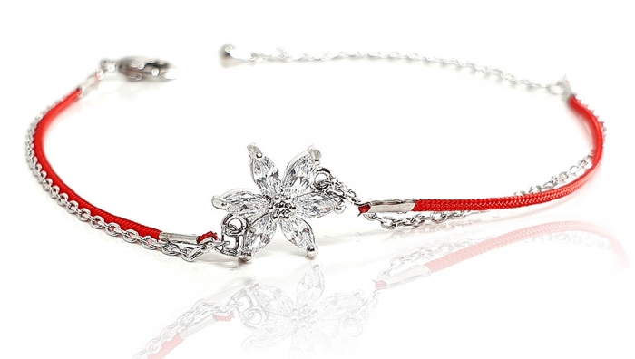 Set Bratara si Cercei Lucky Flowers [3]