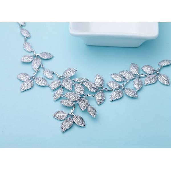 Set Colier si Cercei Leaf Luxury by Borealy [6]