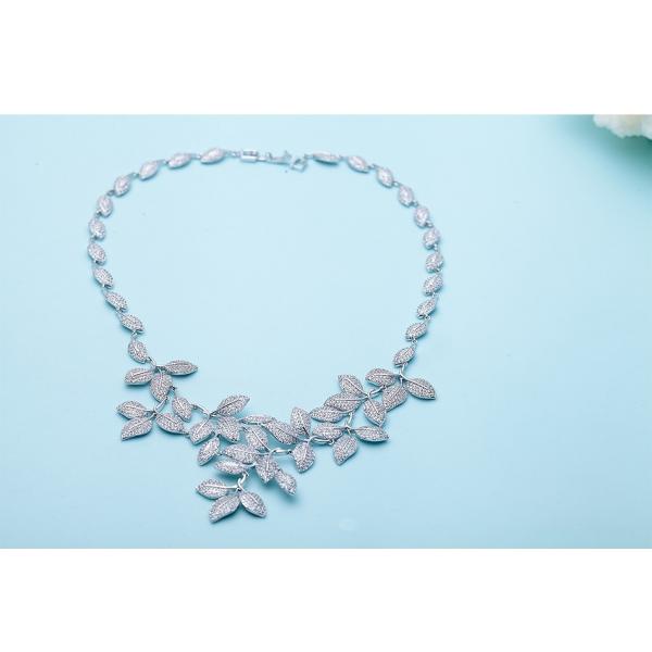 Set Colier si Cercei Leaf Luxury by Borealy [3]