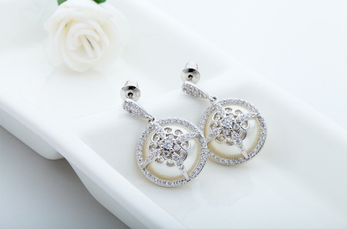 Cercei Perlati Belle Femme, by Borealy [3]