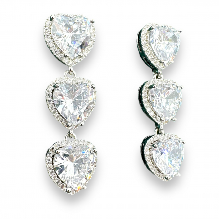 Cercei Sapphire Hearts [3]
