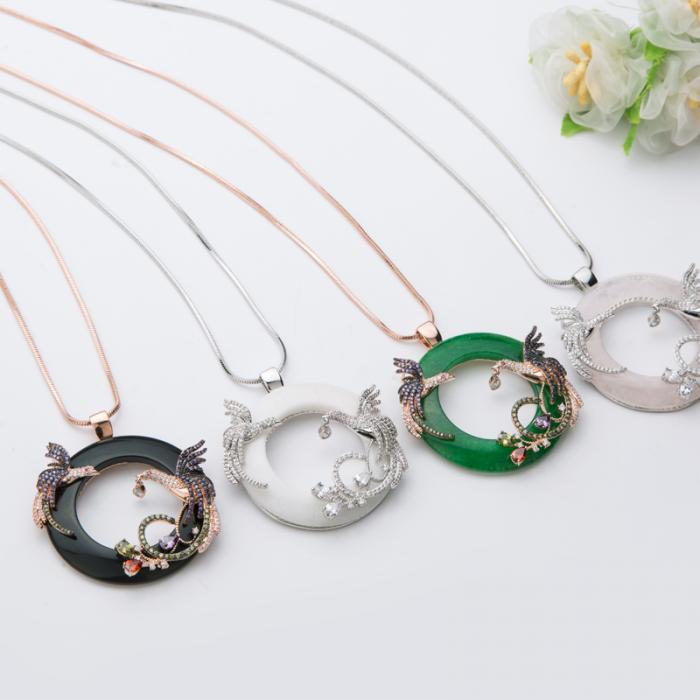 Colier Luxury Multicoloured Phoenix by Borealy [4]