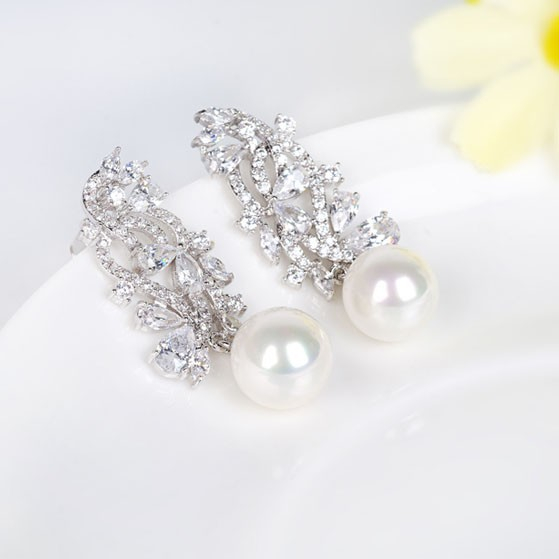 Noblesse Cercei Pearl Simulated Diamond [5]