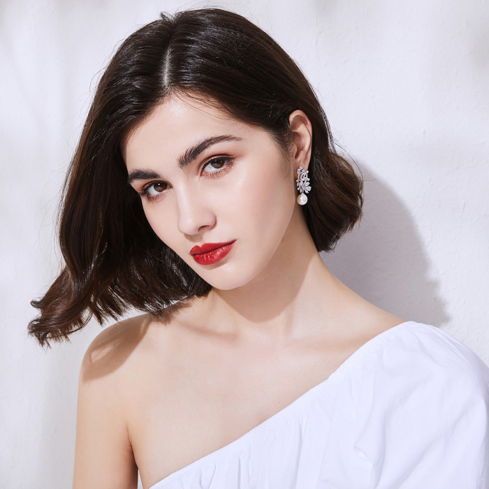 Noblesse Cercei Pearl Simulated Diamond [3]