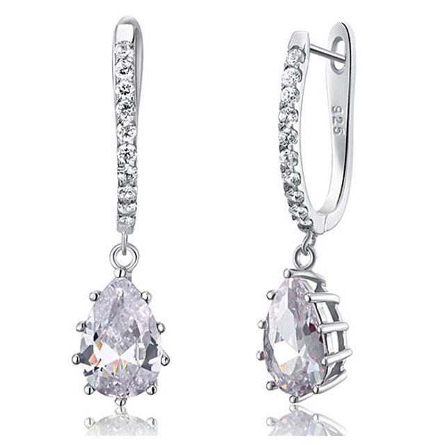 Cercei Borealy Argint 925 Diamonds 3 carate Aurora [2]