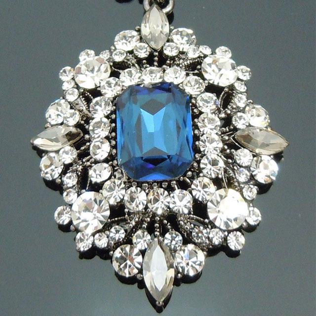 Cercei Borealy Simulated Sapphire Chandelier Great Gatsby [6]