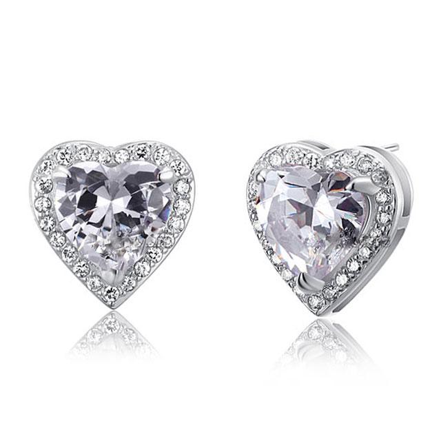 Cercei Borealy Argint 925 Diamond Passion for Love [3]