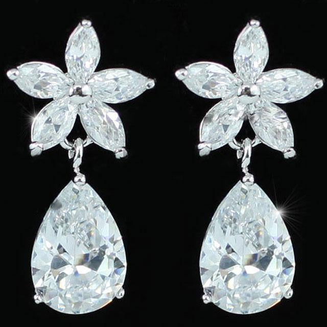 Cercei Borealy Diamonds Flower Sisi [8]