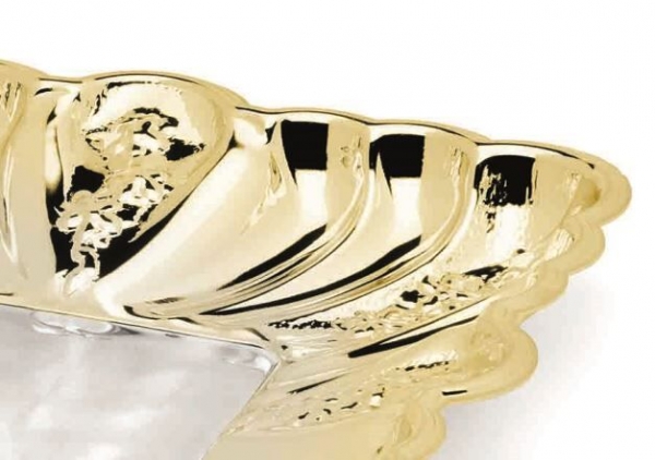 Bol placat cu argint și aur galben CESTINO INDIA by Chinelli, made in Italy [2]