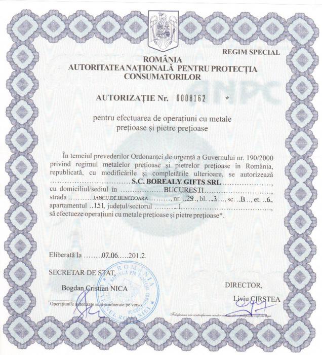 Inel London Blue Topaz 0.70 carate - pietre pretioase naturale Marimea 6,5 [7]