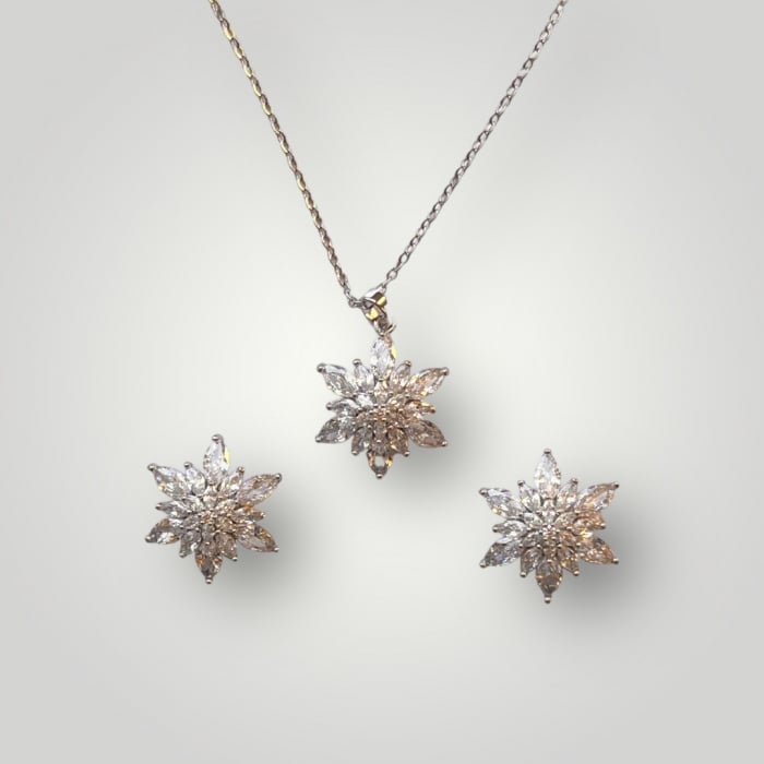 Cercei & Colier Anastasia Snow CADOURI CRACIUN [2]