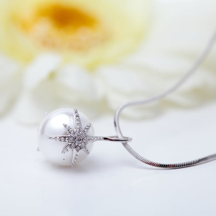 Colier Perle Star Shell [3]