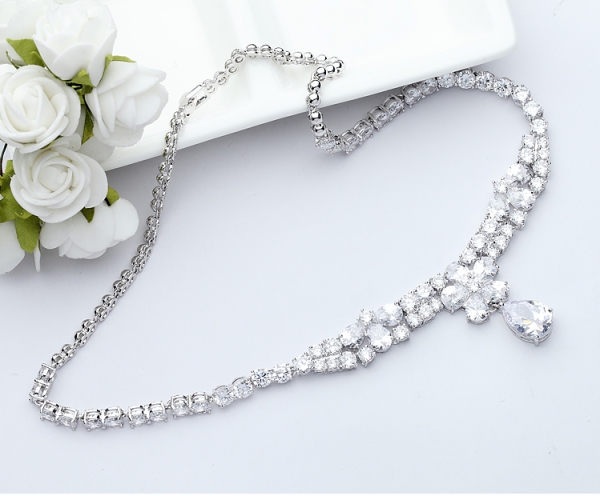 Set Colier si Cercei Borealy Flowers [5]