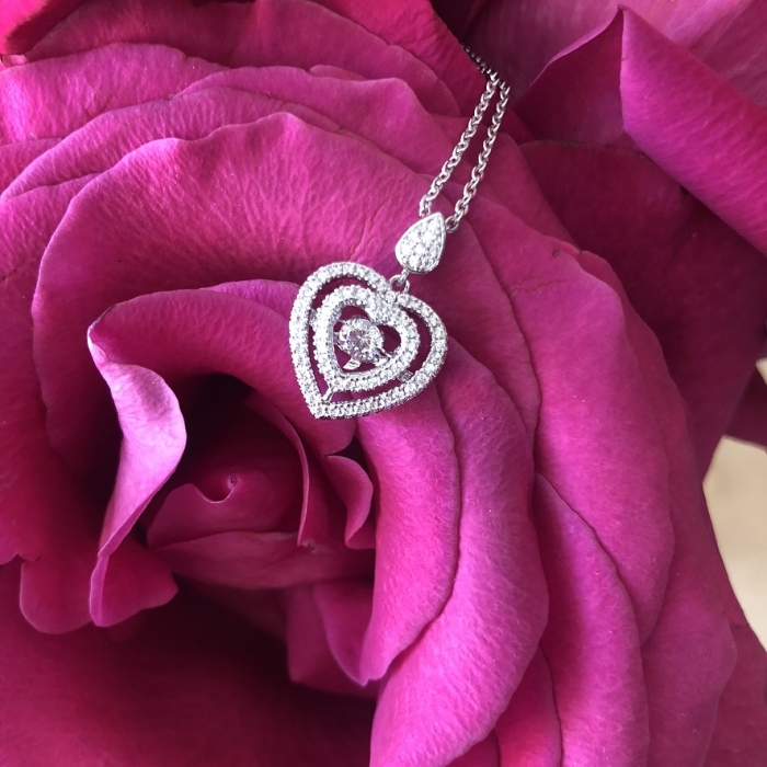 Colier Dancing Glowing Heart [4]