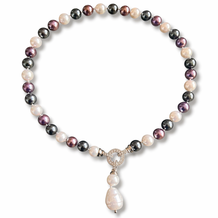 Colier Perle Glamour 2 în 1 Cadou Elegant pentru Femei [5]