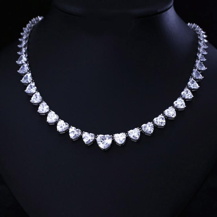 Colier Borealy Hearts White [2]